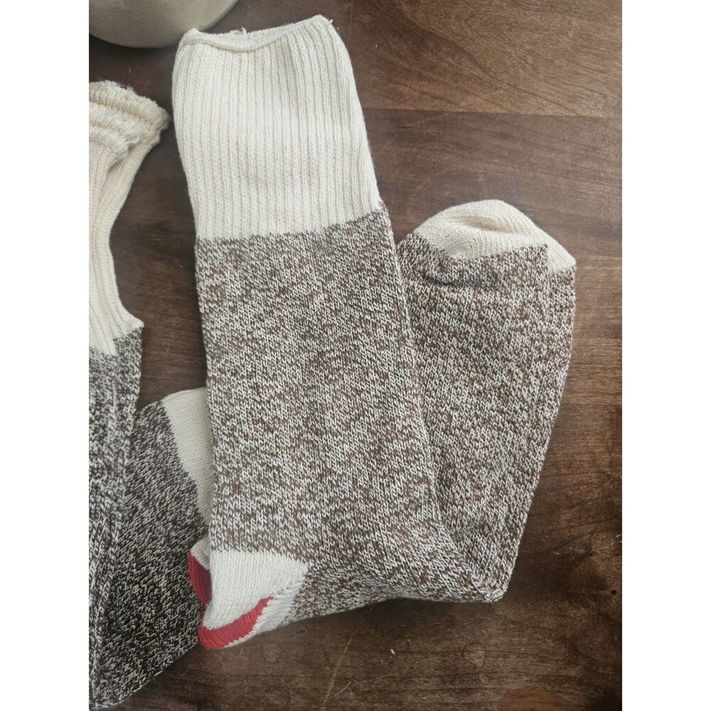 Vintage Rockford Red Heel Monkey Socks for Doll Crafts stuffed animal Set 2